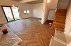 Casă 108 mp utili 3 cam, 2 băi 2 dresinguri ,1 balcon curte proprie 35 mp, 2 loc - 4