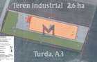 2,6 HA industrial Turda | PUZ + CU aprobate | Hala ~11.000 mp | 2,9 km