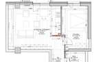 Apartament modern cu 2 camere, 53,37 mp + balcon, etaj 3 - 7