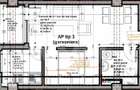 Apartament - Garsoniera 33,6 mpu - bucatarie separata si balcon - 7
