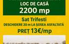 Teren constructie casa situat in Trifesti - 1