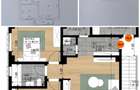 Apartament cu 3 camere, 67,7 mp + boxa 10,06 mp, et. 3 3, mobilat si utilat, zona Arex - 1