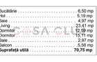 3 camere etaj intermediar imobil nou Intre Lacuri