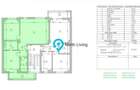 Apartament 3 camere | 2 bai | balcon | Straule?ti | etaj 2 - 1