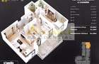APARTAMENT 3 CAMERE SI 2 BAI DE VANZARE - SKY GARDEN RESIDENCE