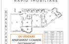3 Camere-71.4 mp-Etaj 1 - Decomandat-An '86-'87-I.C. Frimu-I.F.R./LIDL - 2