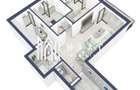Apartament 3 camere | Balcoane 15.1 mp | Etaj 1 | Turnisor - 4