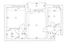 2 camere, bloc cărămidă, Calea București-Institut, sud, acoperiș nou