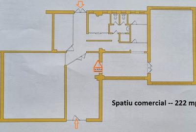 Spațiu comercial, de 222 mp, în Nicolina - 8