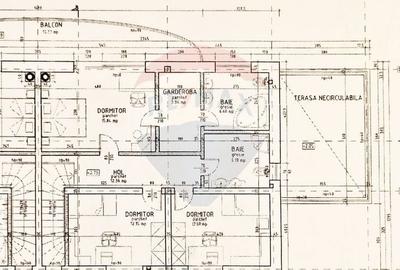 Duplex cu 7 camere cu Teren 644 Mp în Florești - 33