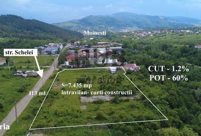 Teren de 7435 mp, în Central - 2