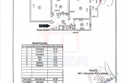 Apartament cu 2 camere în Siderurgiștilor