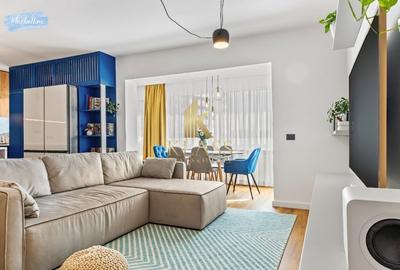 Apartament cu 4 camere decomandat, mobilat în Herăstrău