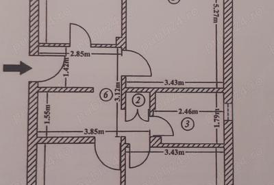 Apartament cu 3 camere decomandat în Berca - 7