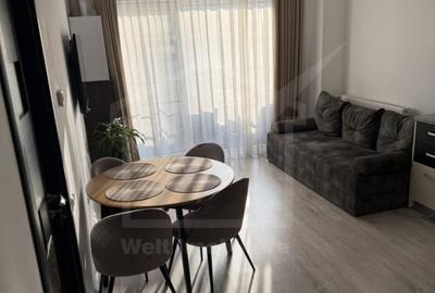 Apartament cu 2 camere semidecomandat, mobilat în Bună Ziua