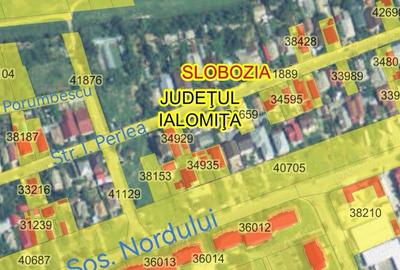 Teren de 3000 mp, în Nord