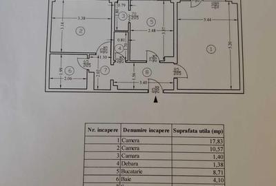 Apartament cu 2 camere decomandat în Tineretului - 3