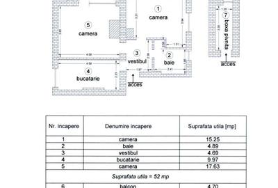 Apartament cu 2 camere decomandat, mobilat în Centrul Istoric - 2