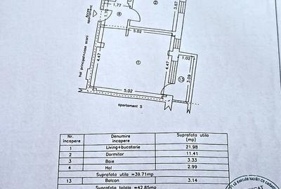 Apartament cu 2 camere decomandat, mobilat în Central - 7