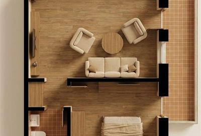 Apartament cu 2 camere semidecomandat în Burdujeni - 3