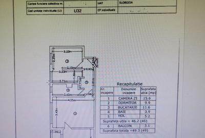 Apartament cu 2 camere în Central