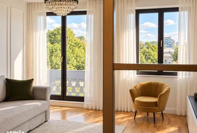 Apartament cu 3 camere, mobilat în Victoriei