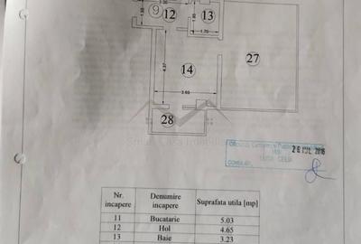 Garsonieră decomandată în Aleea Tudor Neculai