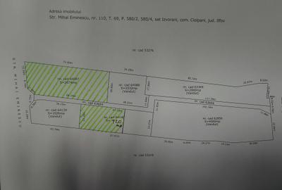 Teren de 3000 mp, în Izvorani