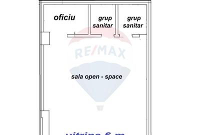 Spațiu comercial, de 47 mp, în Astra