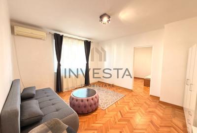 Apartament cu 2 camere semidecomandat în Central