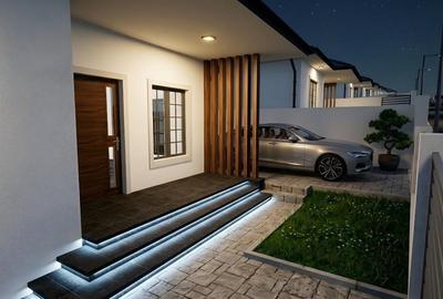 Casă cu 3 camere în Lumina