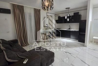 Apartament cu 2 camere semidecomandat, mobilat în Giroc