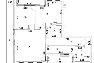 Apartament cu 3 camere semidecomandat în Vitan - 11