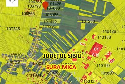 Teren de 1900 mp, în Central