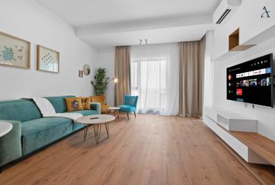 Apartament cu 2 camere, mobilat în Central