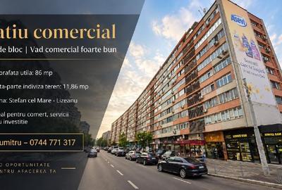 Spațiu comercial, de 86 mp, în Ultracentral