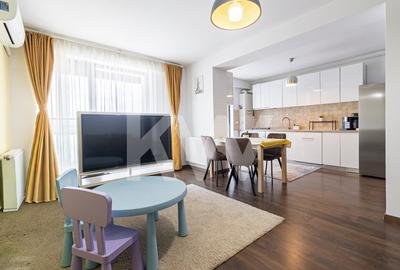 Apartament cu 3 camere decomandat, mobilat în Tractorul - 2