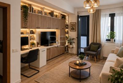 Apartament cu 3 camere decomandat, mobilat în Titan