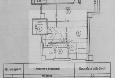 Apartament cu 2 camere decomandat, mobilat în Central - 2