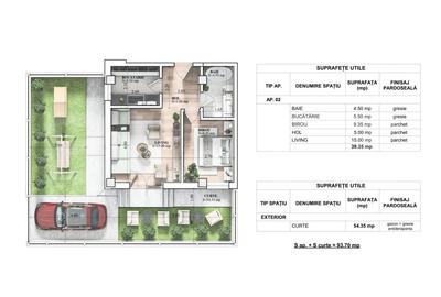 Apartament cu 2 camere decomandat în Galata