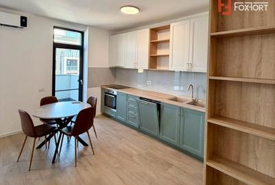 Apartament cu 2 camere semidecomandat, mobilat în Torontalului