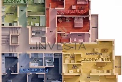 Apartament cu 3 camere decomandat în Mărăști - 4
