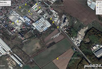 Teren de 1000 mp, în Central