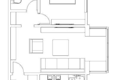Apartament cu 2 camere semidecomandat în Central - 2