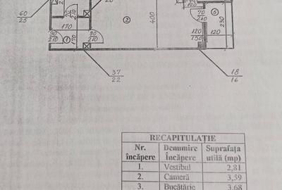 Garsonieră semidecomandată în Baba Novac