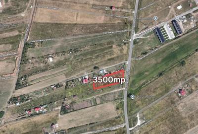 Teren de 3500 mp, în Central