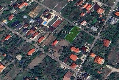 Teren Construcții intravilan de 1013 mp, în Pasărea - 4