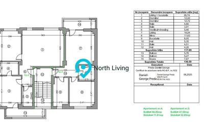 Apartament cu 3 camere în Străulești - 14