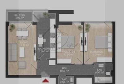 Apartament cu 3 camere decomandat în Chitila - 2