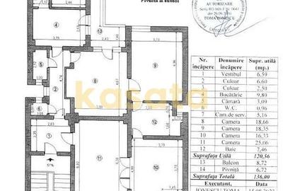 Apartament cu 4 camere circular în Banu Manta - 14